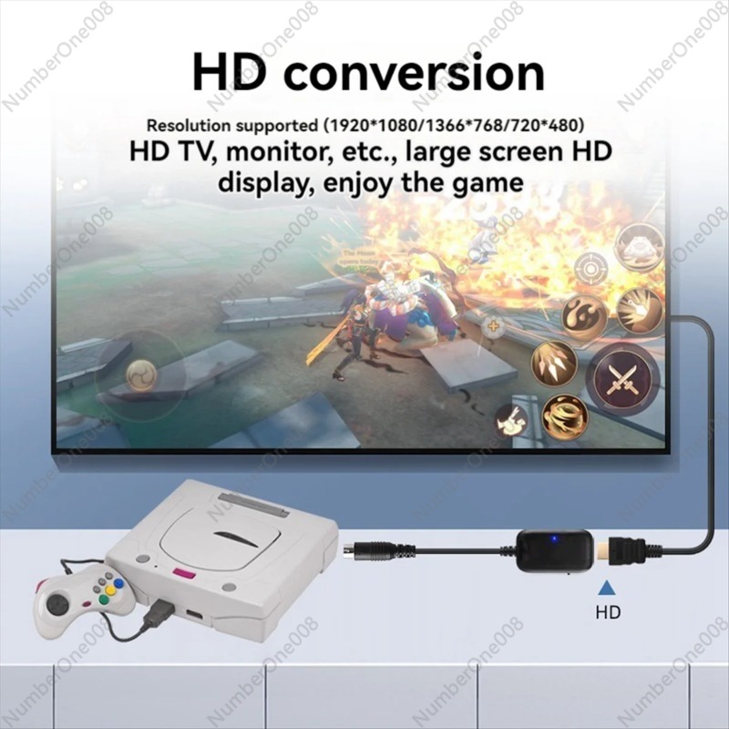 Kabel Konverter HDMI untuk Kon - Gaming Console Tv ulasan dan harga
