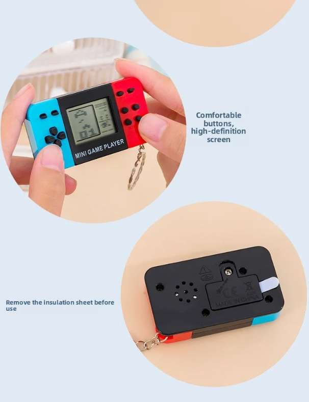 Konsol Game Elektronik Genggam - Gaming Console Keychain ulasan dan harga